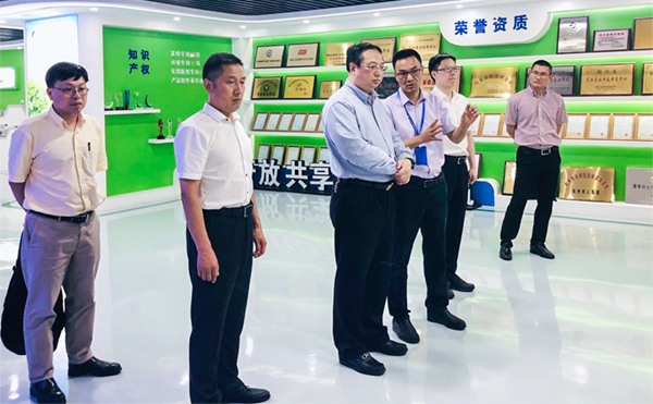 杭州市副市长王宏一行莅临开云·kaiyun调研
